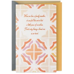 Your Connection Is for Always Sympathy Card for Loss of Family Member