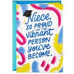 Your Creativity and Passion Graduation Card for Niece
