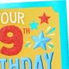 You're a Big Deal 9th Birthday Card for Kids