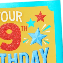 You're a Big Deal 9th Birthday Card for Kids
