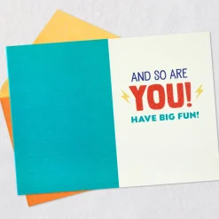 You're a Big Deal 9th Birthday Card for Kids