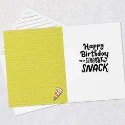 You're a Straight-Up Snack Funny Birthday Card