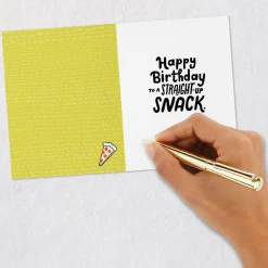You're a Straight-Up Snack Funny Birthday Card
