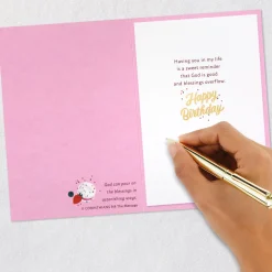 You're a Sweet Reminder of God's Blessings Religious Birthday Card
