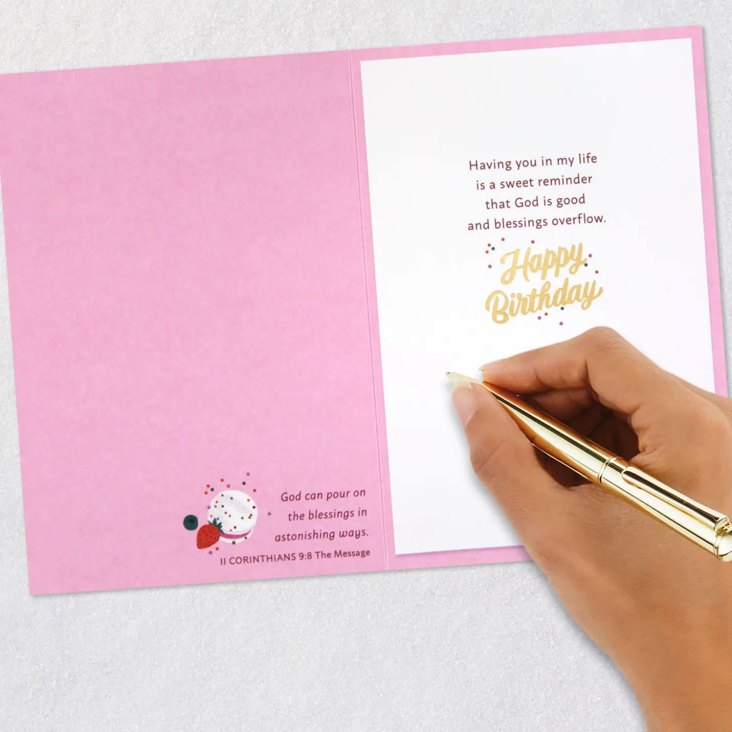 You're a Sweet Reminder of God's Blessings Religious Birthday Card