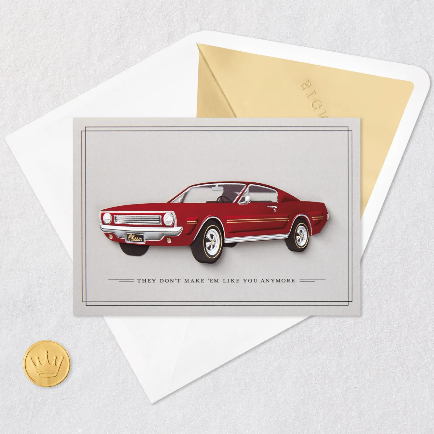 You're a True Classic Birthday Card