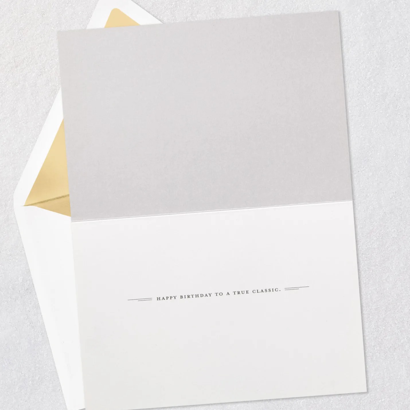 You're a True Classic Birthday Card