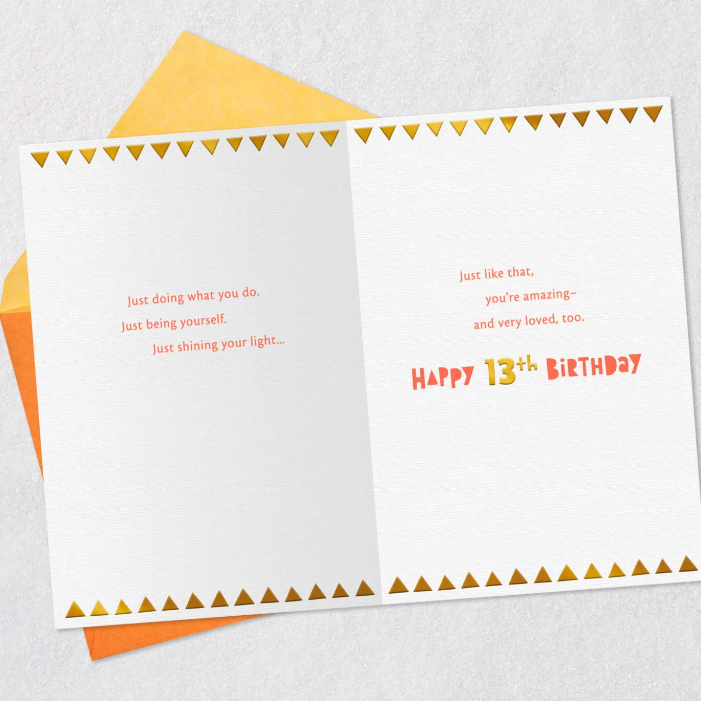 You're Amazing 13th Birthday Card