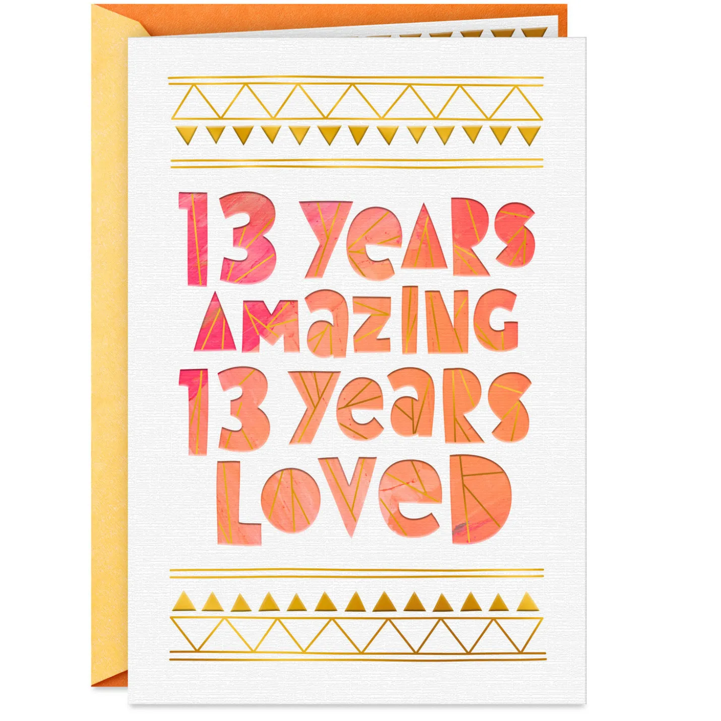 You're Amazing 13th Birthday Card