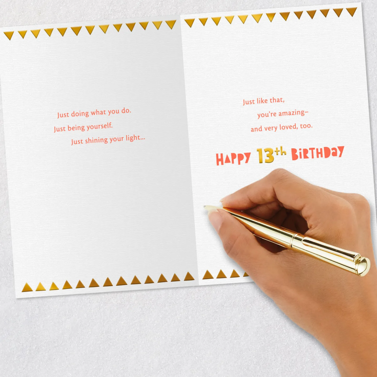 You're Amazing 13th Birthday Card