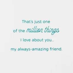 You're an Amazing Friend Friendship Card
