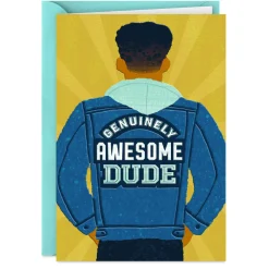You're An Awesome Dude Birthday Card for Him