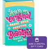 You're an Original Gift Card Greeting Birthday Card for Kids