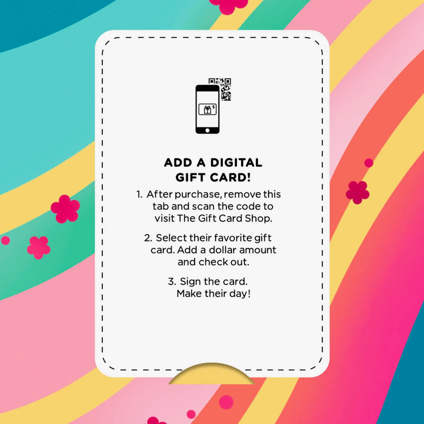 You're an Original Gift Card Greeting Birthday Card for Kids