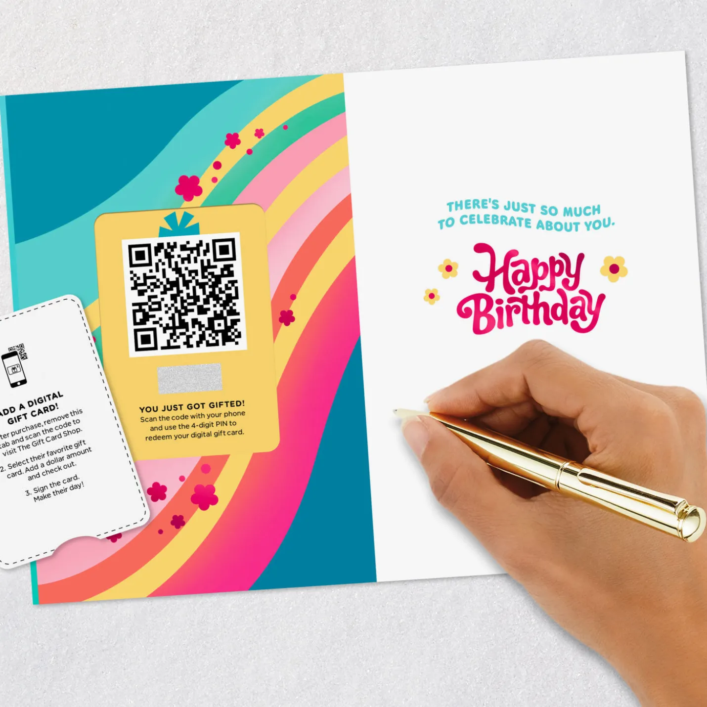 You're an Original Gift Card Greeting Birthday Card for Kids