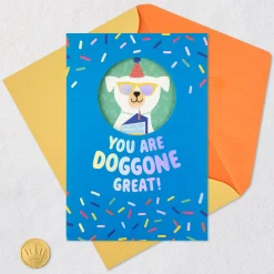 You're Doggone Great Birthday Card for Kids