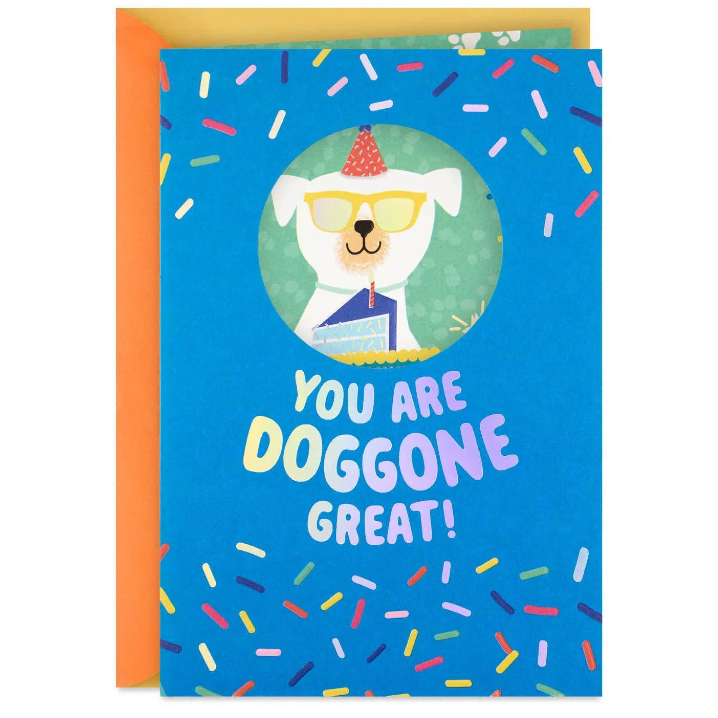 You're Doggone Great Birthday Card for Kids