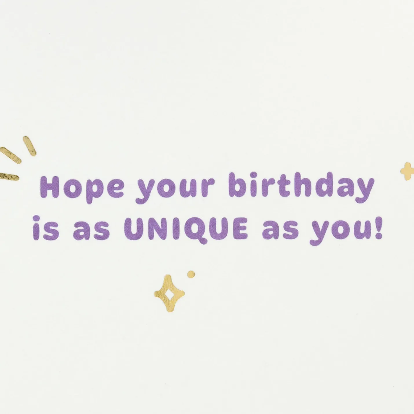 You're Every Color of Amazing Birthday Card With Rainbow Bracelet