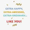 You're Extra Awesome Birthday Card