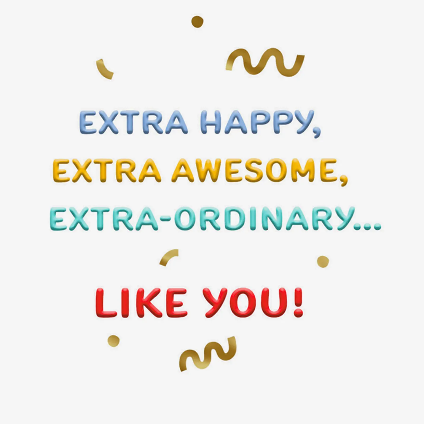 You're Extra Awesome Birthday Card
