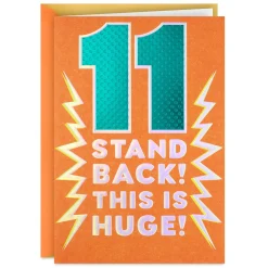 You're One Cool Kid 11th Birthday Card
