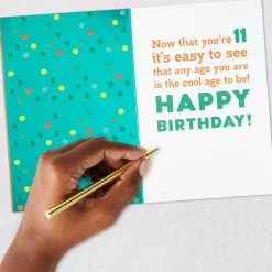 You're One Cool Kid 11th Birthday Card