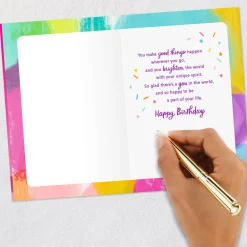 You're One of a Kind 13th Birthday Card for Granddaughter