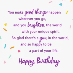 You're One of a Kind 13th Birthday Card for Granddaughter