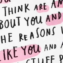 You're So Great I Ran Out of Room Funny Birthday Card