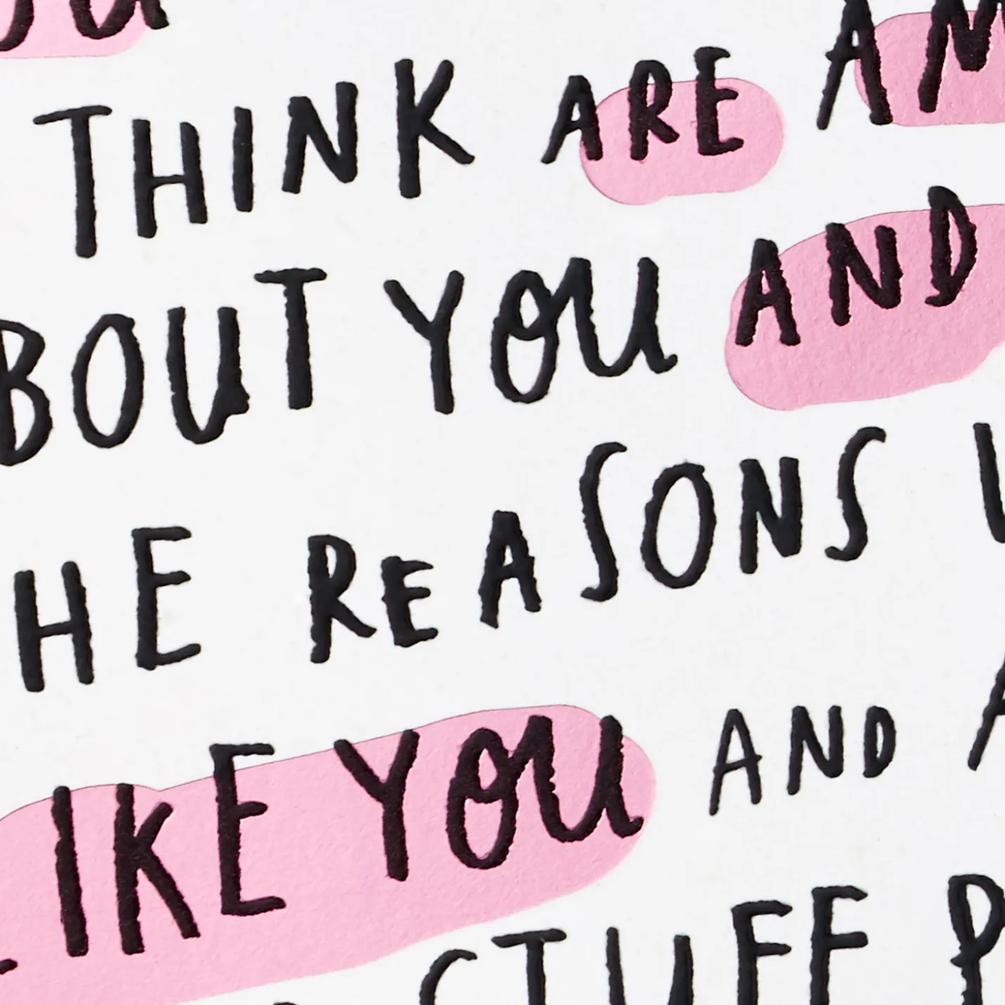 You're So Great I Ran Out of Room Funny Birthday Card