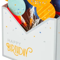 You're Something to Celebrate 3D Pop-Up Birthday Card