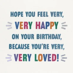 You're Very Loved Birthday Card