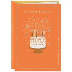 You're Wonderful Polish-Language Birthday Card