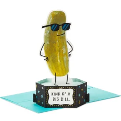 You're a Big Dill Funny Pop-Up Card