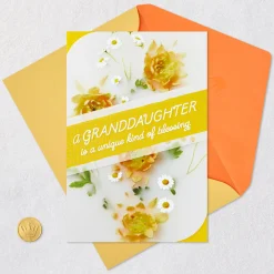 You're a Blessing Birthday Card for Granddaughter