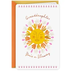 You're a Blessing Birthday Card for Granddaughter