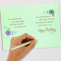 You're a Blessing Religious Birthday Card for Granddaughter