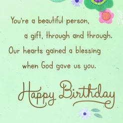 You're a Blessing Religious Birthday Card for Granddaughter