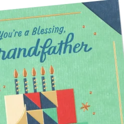 You're a Blessing Religious Birthday Card for Grandfather