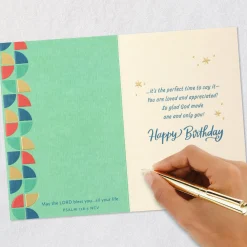 You're a Blessing Religious Birthday Card for Grandfather