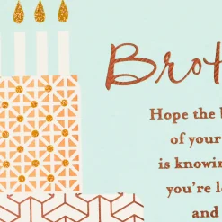 You're a Blessing Religious Birthday Card for Brother