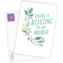 You're a Blessing to the World Custom Card
