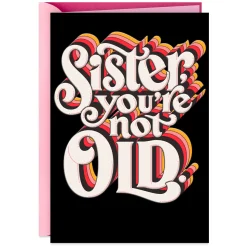 You're a Classic Funny Birthday Card for Sister