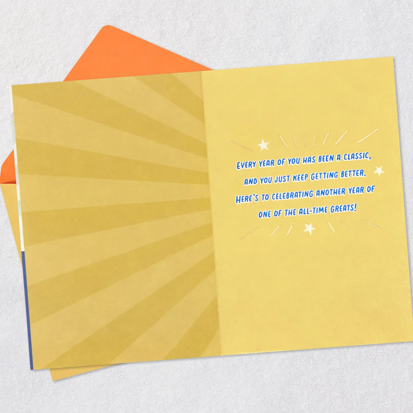 You're a Classic 70th Birthday Card