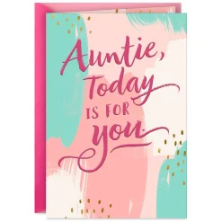 You're Admired and Loved Birthday Card for Aunt