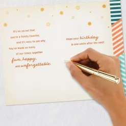 You're a Family Favorite Birthday Card for Nephew