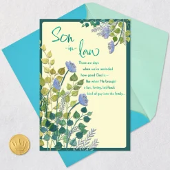You're a Gift Religious Birthday Card for Son-in-Law