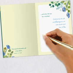 You're a Gift Religious Birthday Card for Son-in-Law