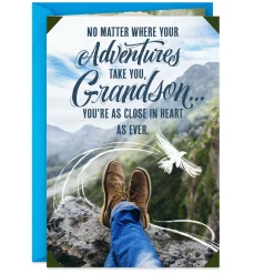 You're a Gift to This Family Birthday Card for Grandson