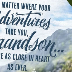 You're a Gift to This Family Birthday Card for Grandson